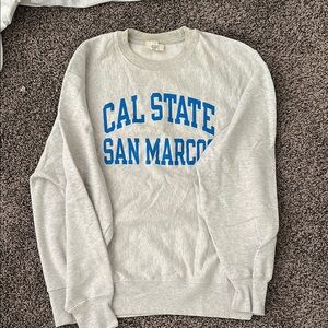Champion Gray Reverse Weave Sweatshirt - Cal State San Marcos (CSUSM)